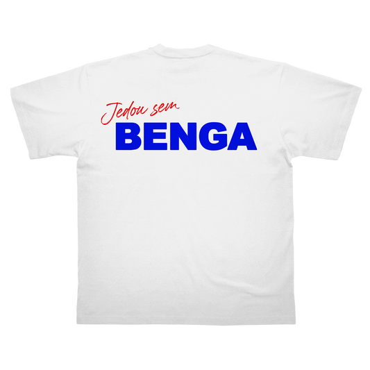 White T-Shirt "Jedou Sem Benga"