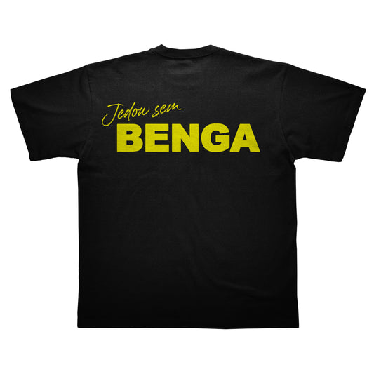 Black T-Shirt "Jedou Sem Benga"