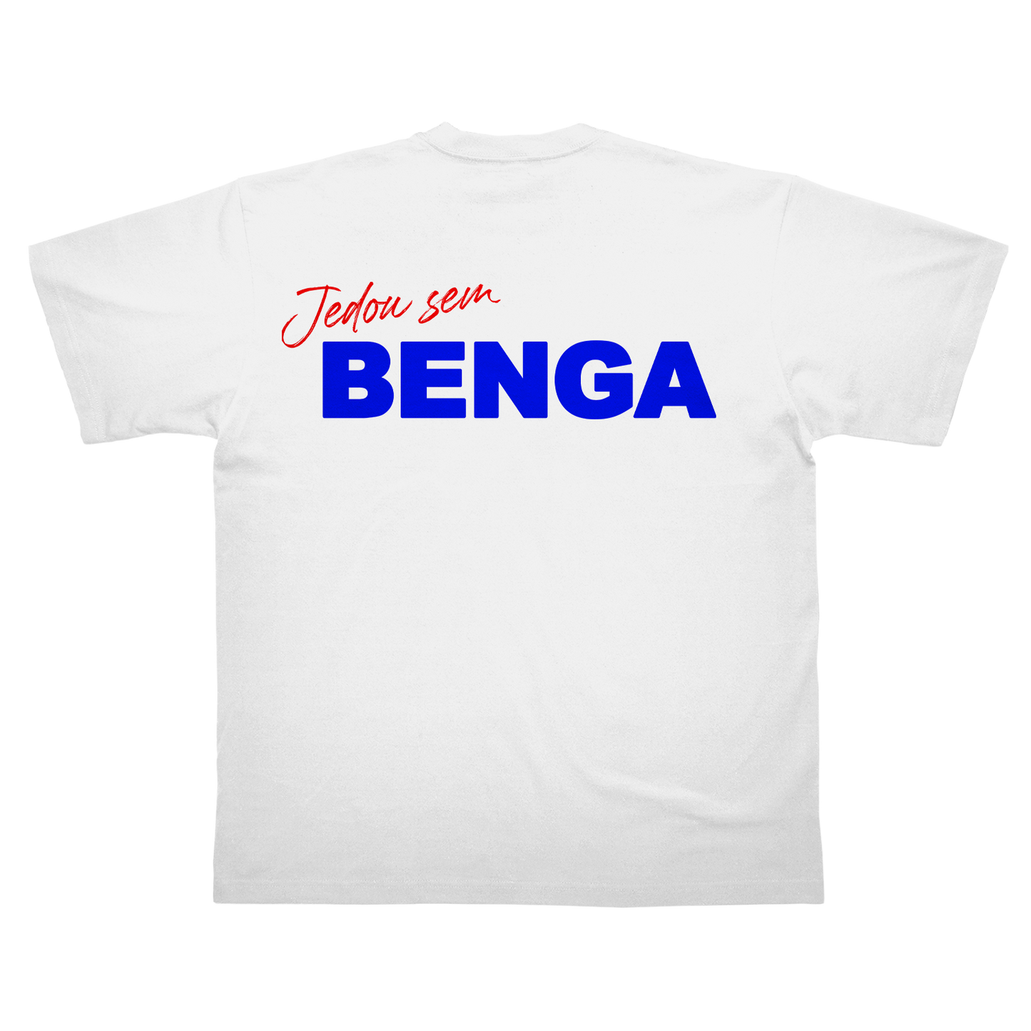 White T-Shirt "Jedou Sem Benga"